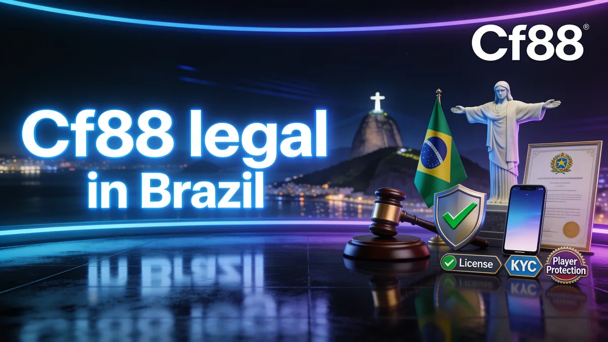 A cf88 é legal e segura no Brasil? para jogadores no Brasil